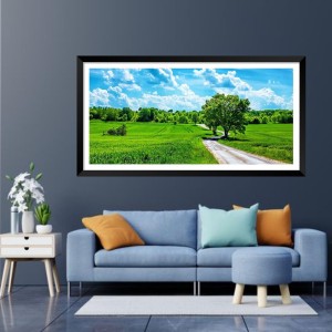 Nature Landscape Floating Frame Scenery Digital Print - (I5827) - 12x24 inch Modern Nature Wall Art for Living Room, Bedroom, Office, Hotels, Drawing Room Nature Landscape Floating Frame Scenery Digital Print - (I5827) - 12x24 inch Modern Nature Wall Art for Living Room, Bedroom, Office, Hotels, Drawing Room