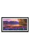 Nature Landscape Floating Frame Scenery Digital Print - (I5845) - 12x24 inch Modern Nature Wall Art for Living Room, Bedroom, Office, Hotels, Drawing Room