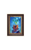 Sri Tulsi Maa Digital Print Photo 6.7x8.7 inches - Vibrant Religious Wall Art for Home, Office and Temple Decor.