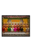 Mata Laxmi Laminated Photo - 11x13 Inches, Divine Blessings For Home & Office And Temple Decoration (F16084)