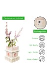 Elegant Ceramic Tulsi Mandir for Home & Office | Handcrafted Pooja Stand | Ideal for Daily Worship & Festive Decor