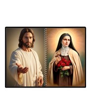 Jesus Christ - St. Therese Of Lisieux Laminated Photo - 11x13 Inches, Divine Blessings For Home & Office And Temple Decoration (F16407)