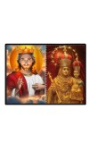 Jesus Christ - Our Lady Of Good Health Laminated Photo - 11x13 Inches, Divine Blessings For Home & Office And Temple Decoration (F16355)