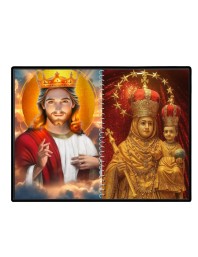 Jesus Christ - Our Lady Of Good Health Laminated Photo - 5x7 Inches, Divine Blessings For Home & Office And Temple Decoration (F16355)