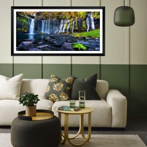 Nature Landscape Floating Frame Scenery Digital Print - (I5553) - 24x36 inch Modern Nature Wall Art for Living Room, Bedroom, Office, Hotels, Drawing Room Nature Landscape Floating Frame Scenery Digital Print - (I5553) - 24x36 inch Modern Nature Wall Art for Living Room, Bedroom, Office, Hotels, Drawing Room