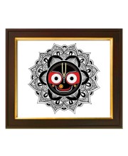 HItech Sales Maa Kali Goddess Kali MahaKali Religious Photo With Golden Frame & Acrylic Sheet Glass For Wall Hanging/Gift/Temple/Puja Room/Home Decor & Worship, size: 10x12 inch
