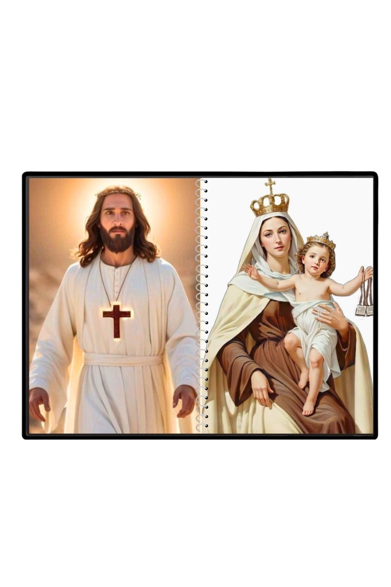 Jesus Christ - Our Lady Of Good Health Laminated Photo - 13x15 Inches, Divine Blessings For Home & Office And Temple Decoration (F16384)