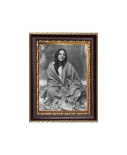 Sri Anandamayi Maa Digital Print Photo 6.7x8.7 inches - Vibrant Religious Wall Art for Home, Office and Temple Decor.