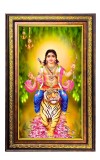 Lord Murugan Digital Golden Balck Color Photo Frame | Hindu Religious Wall Decor | 16x22 Inches - Inspirational Wall Art For Office, Home Decor - Ideal Spiritual Gift (F16727)
