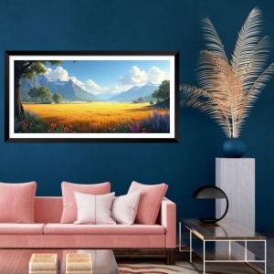 Nature Landscape Floating Frame Scenery Digital Print - (I5901) - 12x24 inch Modern Nature Wall Art for Living Room, Bedroom, Office, Hotels, Drawing Room Nature Landscape Floating Frame Scenery Digital Print - (I5901) - 12x24 inch Modern Nature Wall Art for Living Room, Bedroom, Office, Hotels, Drawing Room