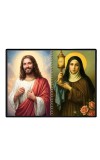 Immaculate Heart Of Mary Laminated Photo - 11x13 Inches, Divine Blessings For Home & Office And Temple Decoration (F16453)