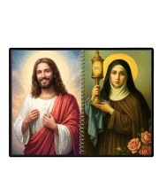 Immaculate Heart Of Mary Laminated Photo - 11x13 Inches, Divine Blessings For Home & Office And Temple Decoration (F16453)