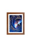 Mother and Child Colored Photograph |Heartwarming Wall Art | for Home or NurseryDecoration