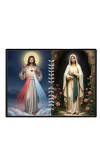 Jesus Christ - Our Lady Of Grace Laminated Photo - 11x13 Inches, Divine Blessings For Home & Office And Temple Decoration (F16290)