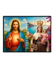 Jesus Lady Of FatimaLaminated Photo - 11x13 Inches, Divine Blessings For Home & Office And Temple Decoration (F16226)