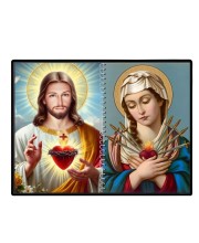 Jesus Christ - Our Lady Of Sorrows Laminated Photo - 11x13 Inches, Divine Blessings For Home & Office And Temple Decoration (F16344)