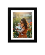 Mother and Child Colored Photograph |Heartwarming Wall Art | Perfect for Home or NurseryDecoration