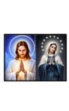 Jesus Christ - Our Lady Of Grace Laminated Photo - 11x13 Inches, Divine Blessings For Home & Office And Temple Decoration (F16419)