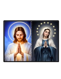 Jesus Christ - Our Lady Of Grace Laminated Photo - 11x13 Inches, Divine Blessings For Home & Office And Temple Decoration (F16419)
