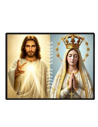 Jesus Christ - Immaculate Conception Laminated Photo - 9x11 Inches, Divine Blessings For Home & Office And Temple Decoration (F16278)