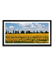 Nature Landscape Floating Frame Scenery Digital Print - (I5569) - 12x24 inch Modern Nature Wall Art for Living Room, Bedroom, Office, Hotels, Drawing Room