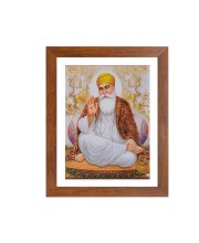 Guru Nanak Dev Ji Colored Photo | Divine Sikh Wall Art| Perfect for Home or OfficeDecoration | Devotional art
