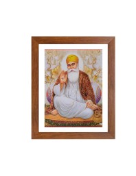 Guru Nanak Dev Ji Colored Photo | Divine Sikh Wall Art| Perfect for Home or OfficeDecoration | Devotional art