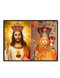 Jesus Christ - Our Lady Of Good Health Laminated Photo - 11x13 Inches, Divine Blessings For Home & Office And Temple Decoration (F16357)