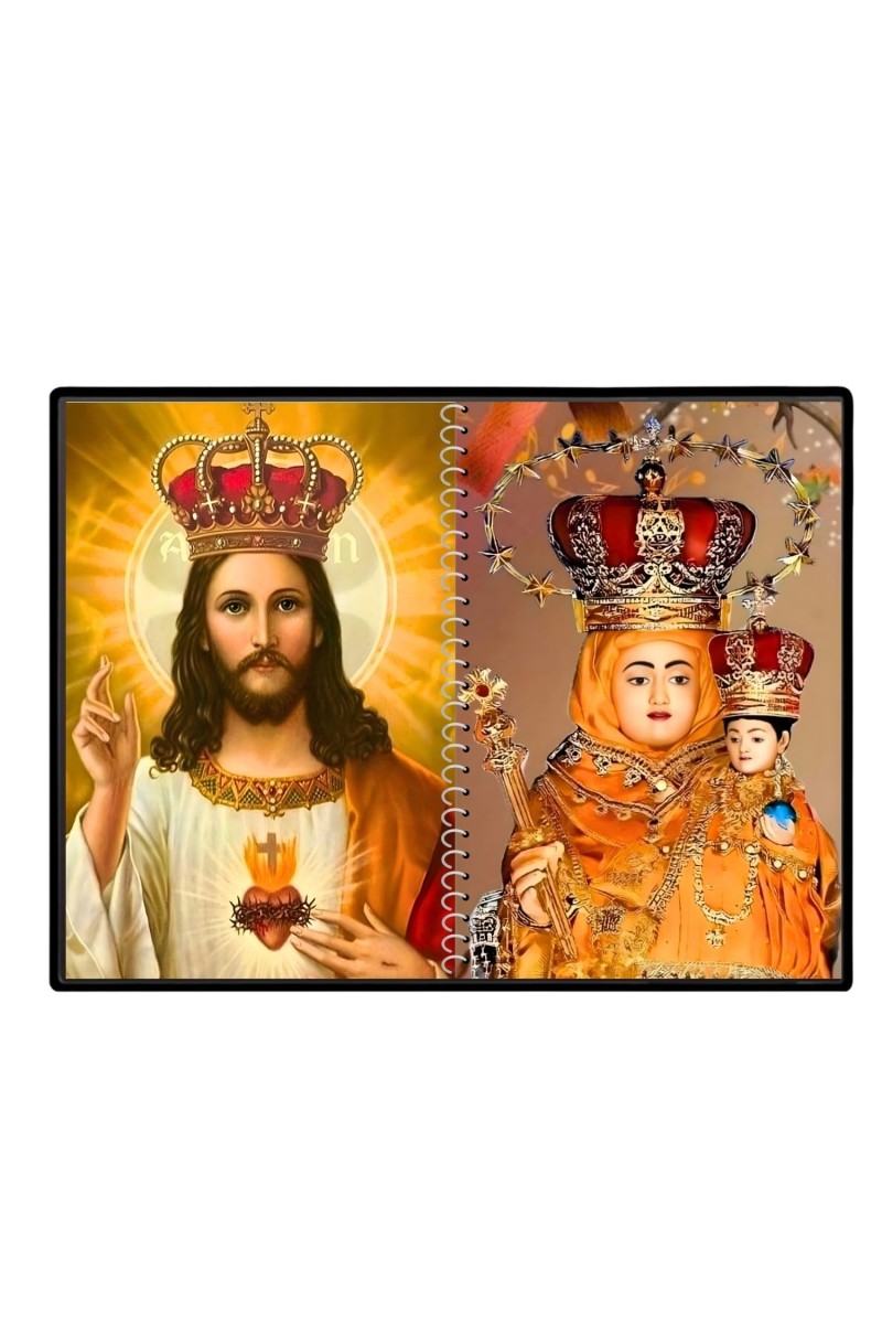 Jesus Christ - Our Lady Of Good Health Laminated Photo - 7x9 Inches, Divine Blessings For Home & Office And Temple Decoration (F16357)