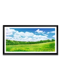 Nature Landscape Floating Frame Scenery Digital Print - (I5731) - 24x48 inch Modern Nature Wall Art for Living Room, Bedroom, Office, Hotels, Drawing Room