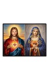 Jesus Christ - Our Lady Of Sorrows Laminated Photo - 11x13 Inches, Divine Blessings For Home & Office And Temple Decoration (F16345)