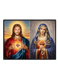 Jesus Christ - Our Lady Of Sorrows Laminated Photo - 9x11 Inches, Divine Blessings For Home & Office And Temple Decoration (F16345)