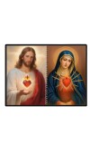 Jesus Christ - Our Lady Of Sorrows Laminated Photo - 11x13 Inches, Divine Blessings For Home & Office And Temple Decoration (F16350)
