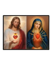 Jesus Christ - Our Lady Of Sorrows Laminated Photo - 13x15 Inches, Divine Blessings For Home & Office And Temple Decoration (F16350)