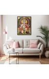 Hanuman Laminated Photo - 5x7 Inches, Divine Blessings for Home & Office and Temple Decoration
