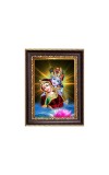 Sri Krishna With Radha Digital Print Photo 10.7x12.7 inches - Vibrant Religious Wall Art for Home or Office Decor.