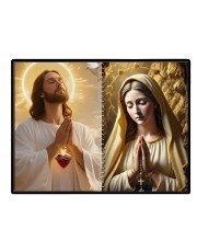 Jesus Christ - Our Lady Of Grace Laminated Photo - 11x13 Inches, Divine Blessings For Home & Office And Temple Decoration (F16424)