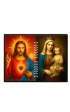 Jesus Lady Of FatimaLaminated Photo - 11x13 Inches, Divine Blessings For Home & Office And Temple Decoration (F16220)