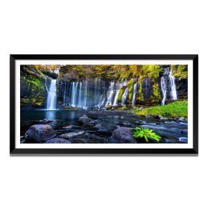 Nature Landscape Floating Frame Scenery Digital Print - (I5553) - 24x36 inch Modern Nature Wall Art for Living Room, Bedroom, Office, Hotels, Drawing Room Nature Landscape Floating Frame Scenery Digital Print - (I5553) - 24x36 inch Modern Nature Wall Art for Living Room, Bedroom, Office, Hotels, Drawing Room