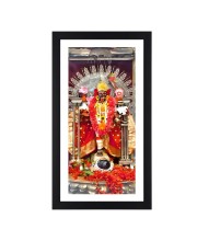 Sri Sri Maa Bhabatarini Colored Photo Frame |Divine Wall Art | Ideal for Home or Puja RoomDecoration | Dakhineswar Temple