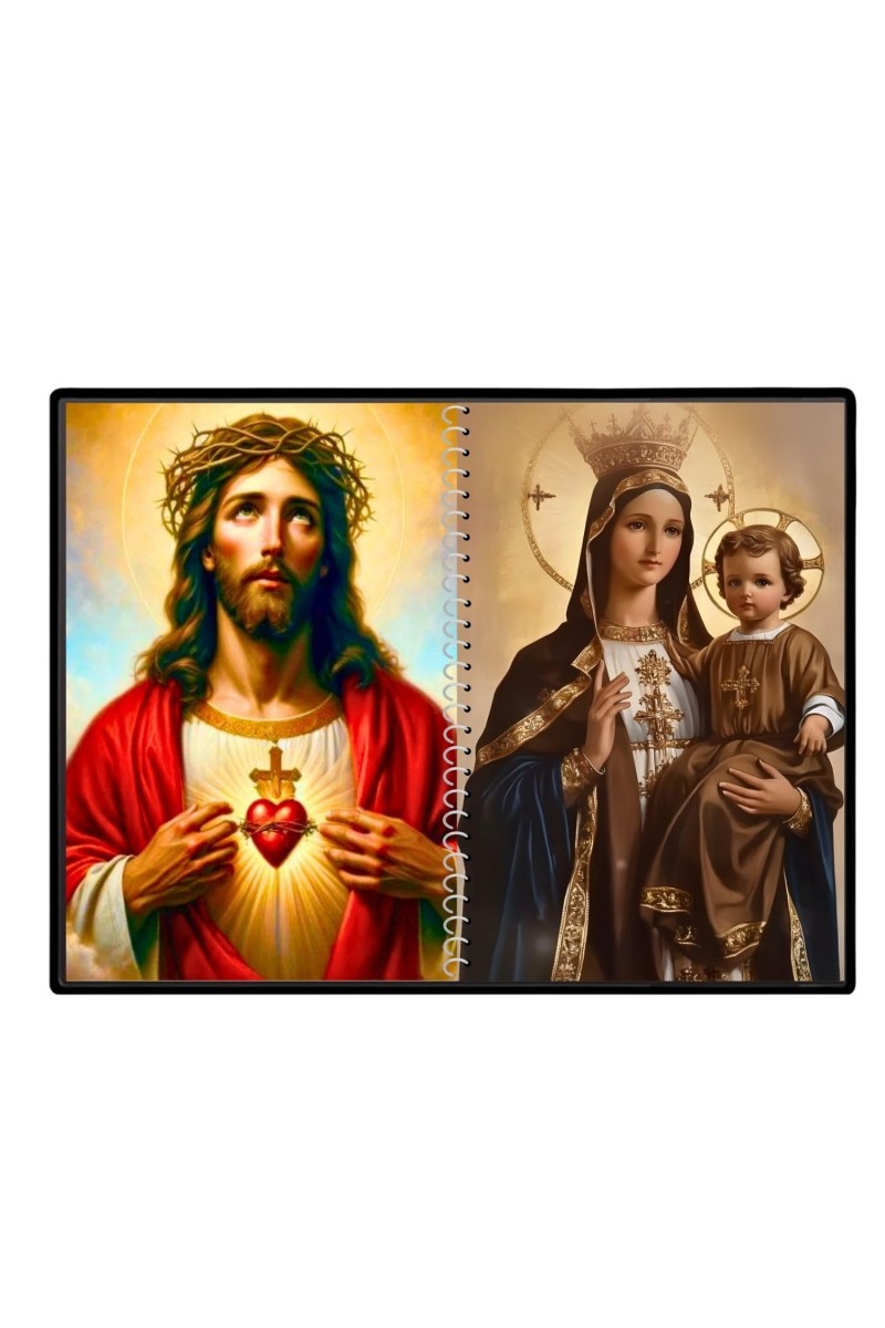 Jesus Christ - Our Lady Of Good Health Laminated Photo - 13x15 Inches, Divine Blessings For Home & Office And Temple Decoration (F16385)