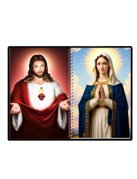 Jesus Christ - Immaculate Conception Laminated Photo - 7x9 Inches, Divine Blessings For Home & Office And Temple Decoration (F16441)