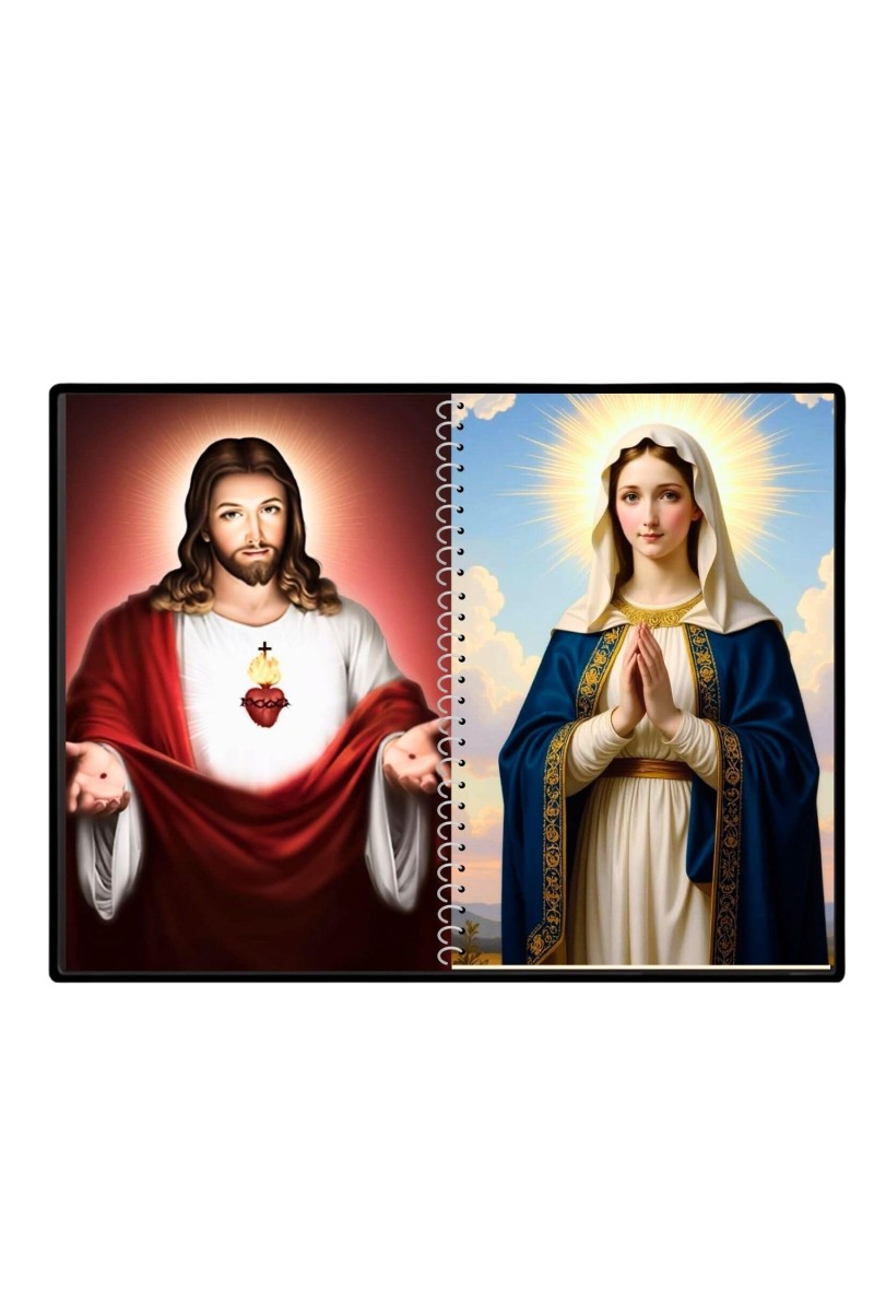 Jesus Christ - Immaculate Conception Laminated Photo - 11x13 Inches, Divine Blessings For Home & Office And Temple Decoration (F16441)