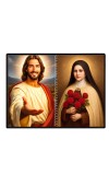 Jesus Christ - St. Therese Of Lisieux Laminated Photo - 11x13 Inches, Divine Blessings For Home & Office And Temple Decoration (F16402)