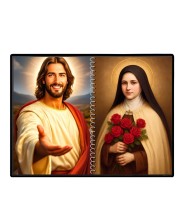 Jesus Christ - St. Therese Of Lisieux Laminated Photo - 11x13 Inches, Divine Blessings For Home & Office And Temple Decoration (F16402)