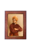 Swami Vivekananda Photo Frame 10x14 Inch Religious Wall & Table Decor Frame | Swami Vivekananda Spiritual Photo Frame For Home, Temple & Office | Decorative Hindu God & Goddess Frame (Pack Of 1) (