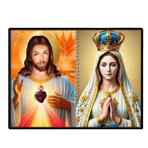 Esus Christ - Blessed Virgin Mary Laminated Photo - 11x13 Inches, Divine Blessings For Home & Office And Temple Decoration (F16431) Esus Christ - Blessed Virgin Mary Laminated Photo - 11x13 Inches, Divine Blessings For Home & Office And Temple Decoration (F16431)