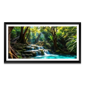 Nature Landscape Floating Frame Scenery Digital Print - (I5588) - 12x24 inch Modern Nature Wall Art for Living Room, Bedroom, Office, Hotels, Drawing Room Nature Landscape Floating Frame Scenery Digital Print - (I5588) - 12x24 inch Modern Nature Wall Art for Living Room, Bedroom, Office, Hotels, Drawing Room