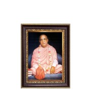 Sri Srila Prabhupada Digital Print Photo 6.7x8.7 inches - Vibrant Religious Wall Art for Home, Office and Temple Decor.