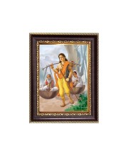Shravan Kumar Ramayana Digital Print Photo 12x14 inches - Vibrant Religious Wall Art for Home, Office and Temple Decor
